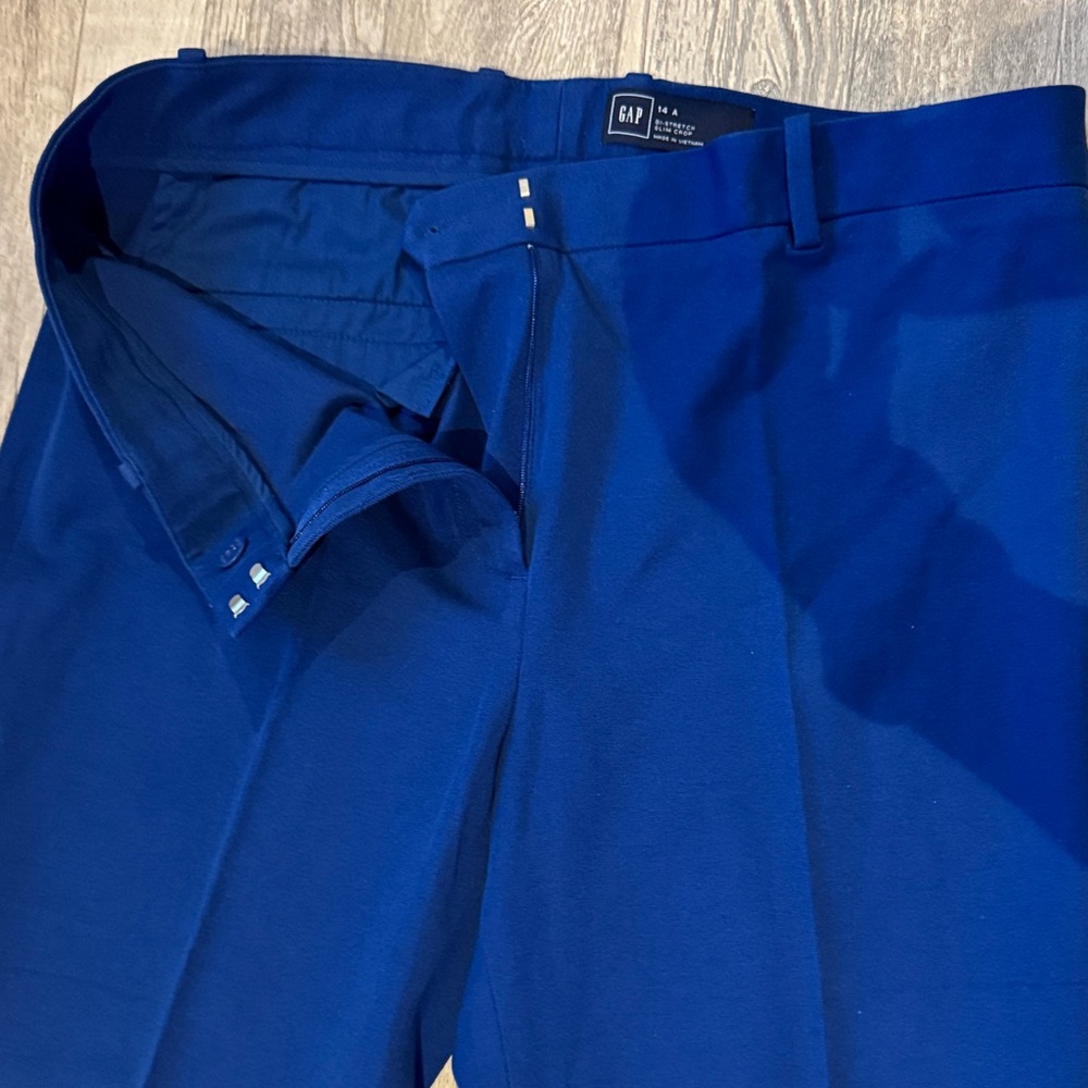 GAP Woman’s Vibrant Blue Chinos